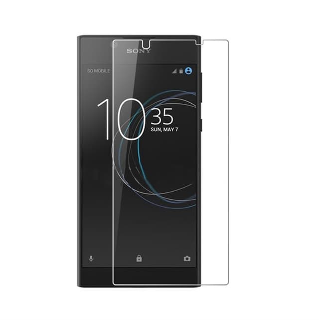 REY Cover In Gel TPU Trasparente Per Sony Xperia L1, Ultra Sottile