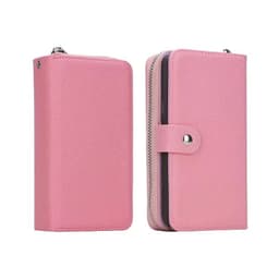 Mobil cover 2i1 Samsung Galaxy S6 Edge (SM-G925F)  - lys rosa