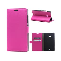 Lommebokdeksel 2-kort Microsoft Lumia 540 (RM-1141)  - Rosa