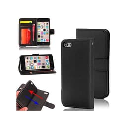 Lompakkokotelo Magneetti 2i1 Apple iPhone 5C  - musta