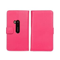 Lompakkokotelo 2-kortti Nokia Lumia 920 (RM-820)  - pinkki