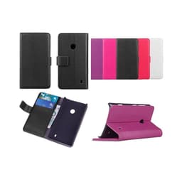 Lommebokdeksel 2-kort Nokia Lumia 520/525 (RM915)  - Blå