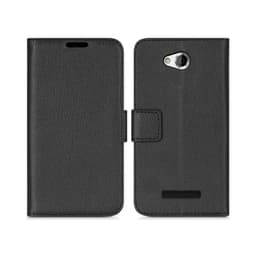 Lommebokdeksel 2-kort HTC Desire 616  - Svart