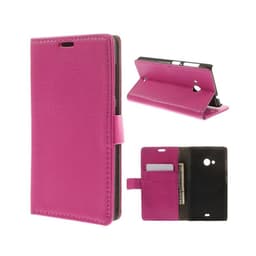 Lommebokdeksel 2-kort Microsoft Lumia 535 (RM-1091)  - Rosa
