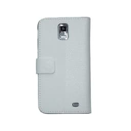Lommebokdeksel 2-kort Samsung Galaxy S2 LTE ( GT -i9210)  - Hvit