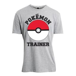 T-skjorte Pokemon Trainer grå (M)