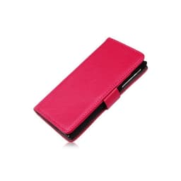 Lommebokdeksel 2-kort Sony Xperia J (ST26i)  - Mørk rosa