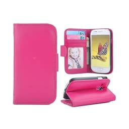 Lommebokdeksel Samsung Galaxy S3 Mini ( GT -i8190)  - Rosa