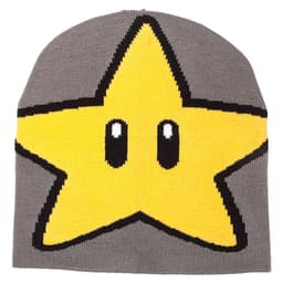 Nintendo Mario Star beanie hue (grå)