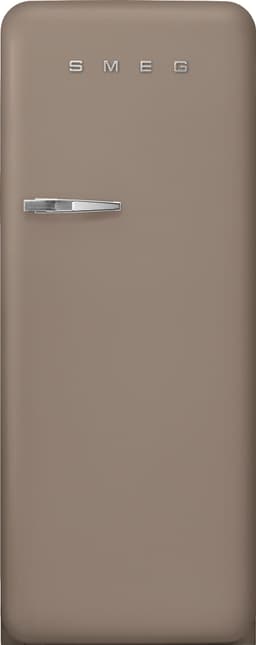 Smeg 50's style kjøleskap med fryser FAB28RDTP5 (taupe)