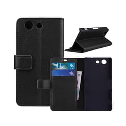 Mobilplånbok 2-kort Sony Xperia Z3 Compact (D5803)  - Svart