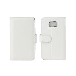 Multi Lommebok 7-kort Samsung Galaxy S6 Edge (SM-G925F)  - Hvit