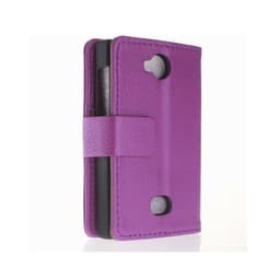 Lommebokdeksel 2-kort Nokia Asha 503  - lilla