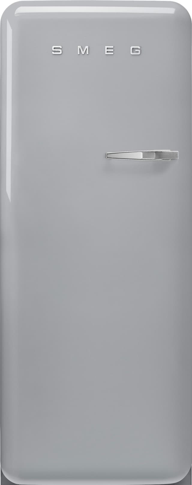 Smeg 50's style kjøleskap med fryser FAB28LSV5 (sølv)