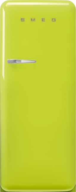 Smeg 50's style kjøleskap med fryser FAB28RLI5 (limegrønn)