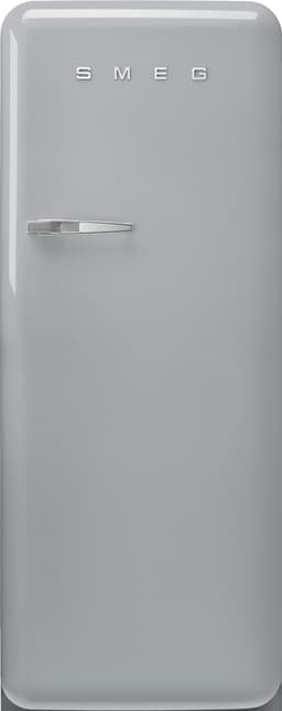 Smeg 50's style kjøleskap med fryser FAB28RSV5 (sølv)