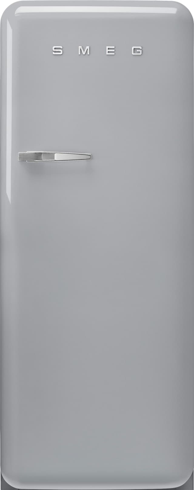 Smeg 50's style kjøleskap med fryser FAB28RSV5 (sølv)