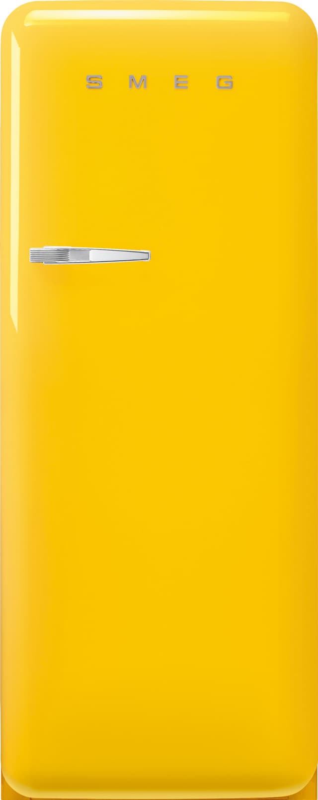 Smeg 50's style kjøleskap med fryser FAB28RYW5 (gul)