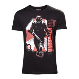 Resident Evil Umbrella Co. Soldier t-paita (musta) (L)