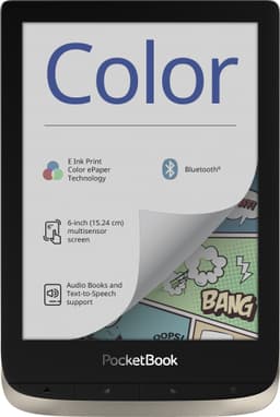 PocketBook Color e-bog-læser (moon silver)