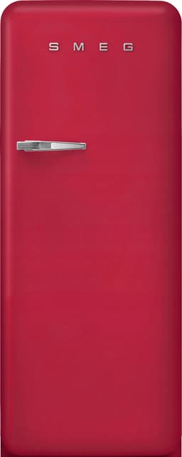 Smeg 50's style kjøleskap med fryser FAB28RDRB5 (rubinrød)