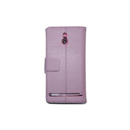 Lommebokdeksel 2-kort Sony Xperia P (LT22i)  - lilla