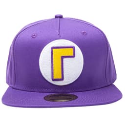 Nintendo Waluigi logo keps (lila)