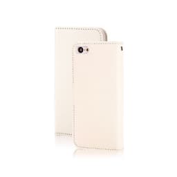 Mobilplånbok magnetisk 2i1 Apple iPhone 5C  - Vit