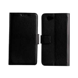 Lompakkokotelo 2-kortti Sony Xperia Z1 Compact (D5503)  - musta