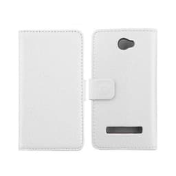 Wallet 2-kort til HTC Windows Phone 8S (A620e)  - hvid