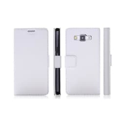 Lommebokdeksel 2-kort Samsung Galaxy A7 2015 (SM-A700F)  - Hvit