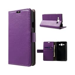 Lommebokdeksel 2-kort LG L60 (X140)  - lilla