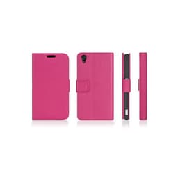 Wallet 2-kort til Sony Xperia Z1 (c6903)  - lyserød