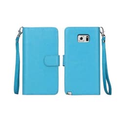 Dobbelflip magnet 2i1 Samsung Galaxy Note 5 (SM-920C)  - Lyse blå