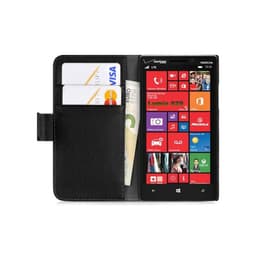 Lommebokdeksel 2-kort Nokia Lumia 929/930 (RM-927)  - Svart