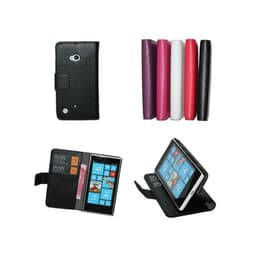 Lommebokdeksel 2-kort Nokia Lumia 720 (RM-885)  - Hvit
