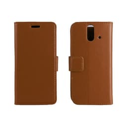 Lommebokdeksel 2-kort HTC ONE E8  - brun