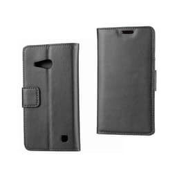 Lompakkokotelo 2-kortti Nokia Lumia 730/735 (RM-1040)  - musta