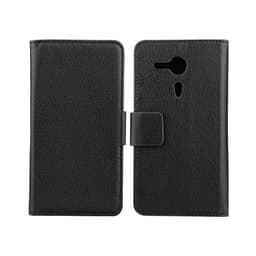 Lommebokdeksel 2-kort Sony Xperia SP (c5303)  - Svart