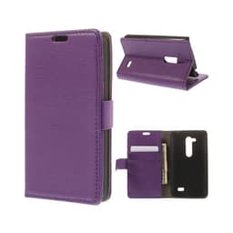 Lommebokdeksel 2-kort LG L Fino (D290N)  - lilla