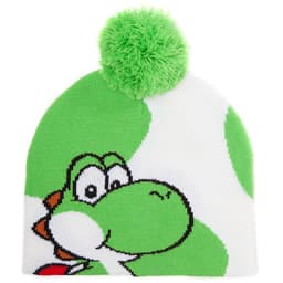 Nintendo Yoshi skidmössa barn (vit,grön)