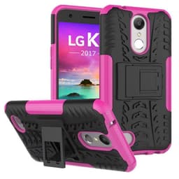 Iskunkestävä Suojakuori LG K10 2017 (M250)  - pinkki