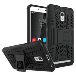 Iskunkestävä Suojakuori Lenovo A6600  - musta