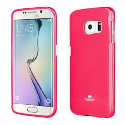 Mercury Jelly kotelo Samsung Galaxy S6 Edge (SM-G925F)  - pinkki