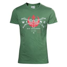 T-shirt Star Wars Red Squadron X-Wing green (S)