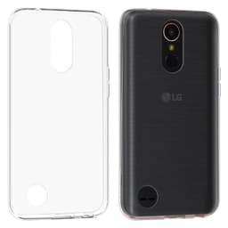 Silikonikotelo läpinäkyvä LG K10 2017 (M250)