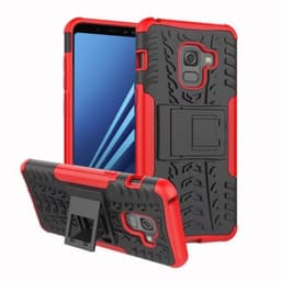 Støtsikkert deksel med stativ Samsung Galaxy A8 Plus 2018 (SM-A730F)