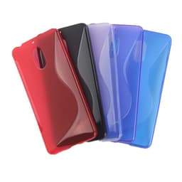 S Line silikon skal Nokia 6 (TA-1021)  - Rosa
