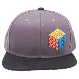 Rubik's Cube 3D logo lippalakki (musta)