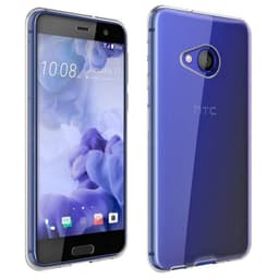 Silikonikotelo läpinäkyvä HTC U Play